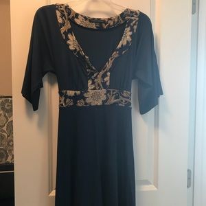 BR dress in blue